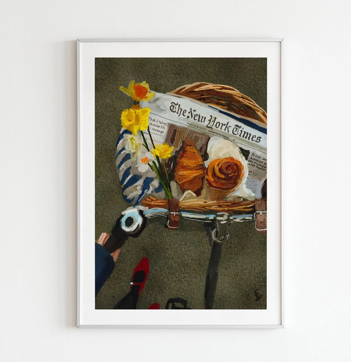 Sunday Croissant — Ekaterina Zagorska Art